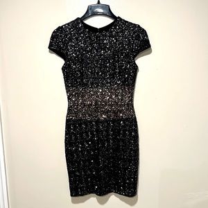 Dress The Population Sequin Dress Size Medium